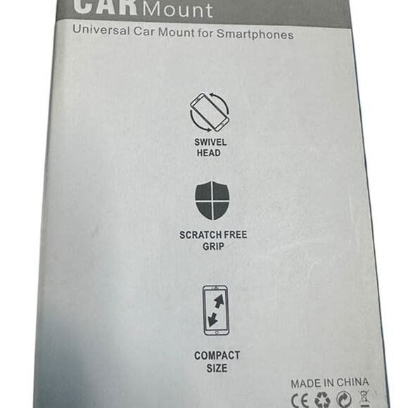 Car Mount Universal Swivel Head Car Mount For Smartphones Compact Size - Picture 3 of 5